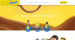 Desktop Screenshot of nesquik.com