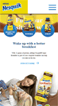 Mobile Screenshot of nesquik.com